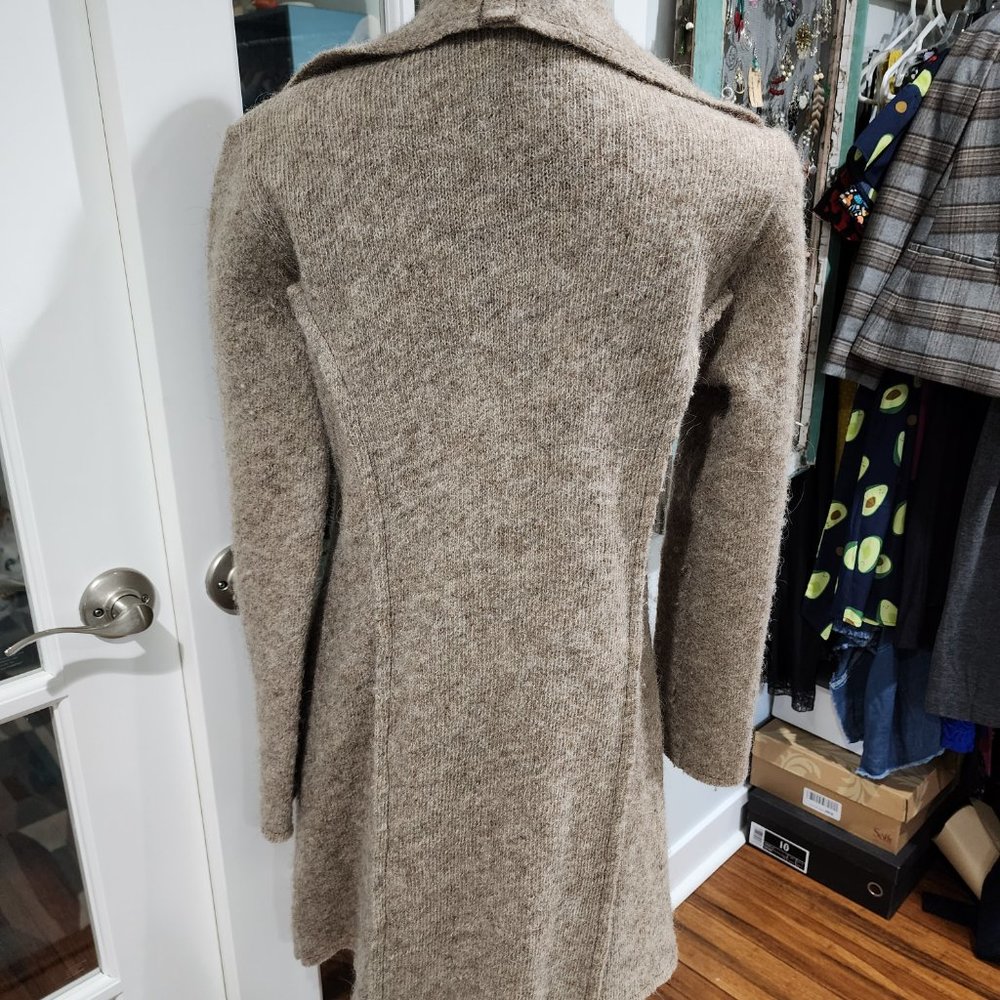 Icelandic Boiled Wool Coat - Picture 3 of 4
